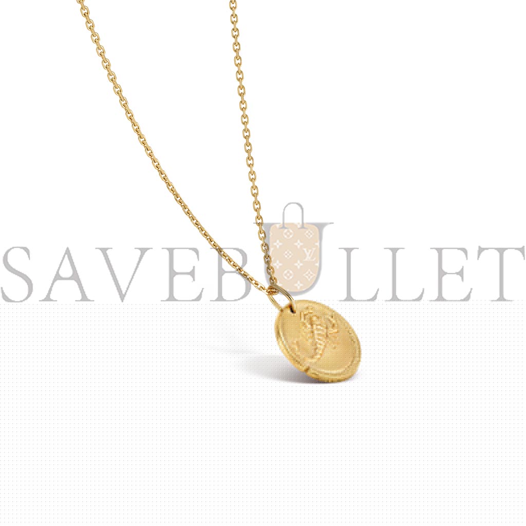 V*N CL*F arpels zodiaque medal scorpii (scorpio) - yellow gold  vcarp7sz00